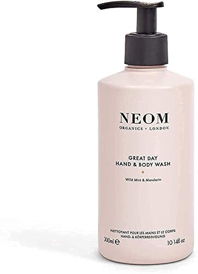 Neom â€“ Great Day Hand & Body Wash, 300ml | Wild Mint & Mandarin | Gently Cleanse & Softenâ€¦ - Image 1