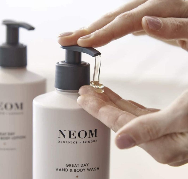 Neom â€“ Great Day Hand & Body Wash, 300ml | Wild Mint & Mandarin | Gently Cleanse & Softenâ€¦ - Image 3