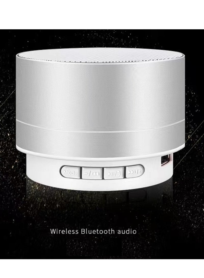 Wireless Bluetooth Audio Portable Mini Speaker A1 Silver - Image 3