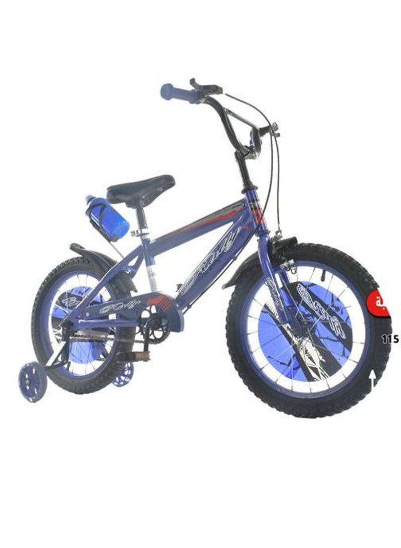 Rally Metallic Bicycle With Disc Brakes Size 16