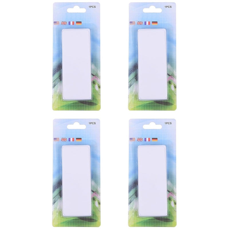 Eletree Eletree Self Adhesive Power Strip Holder WallMounted Desktop Socket Fixer Organizer No Hole Plugin Wall Socket Sticker Fixer RouterPhoto FramePaper Towel Box Holder Home and Office Pack of 4 Pcs  - Image 1