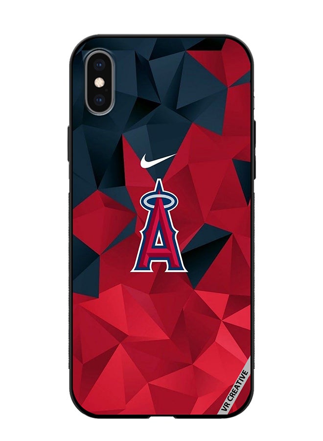 VR CREATIVE Protective Case Cover For Apple iPhone XS Max Los Angeles Design Multicolour - Image 1