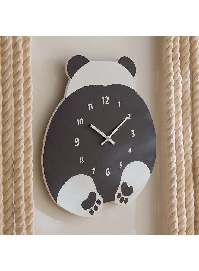 Home Box Forresta Panda Wall Clock 40 x 4 x 35 cm - Image 1