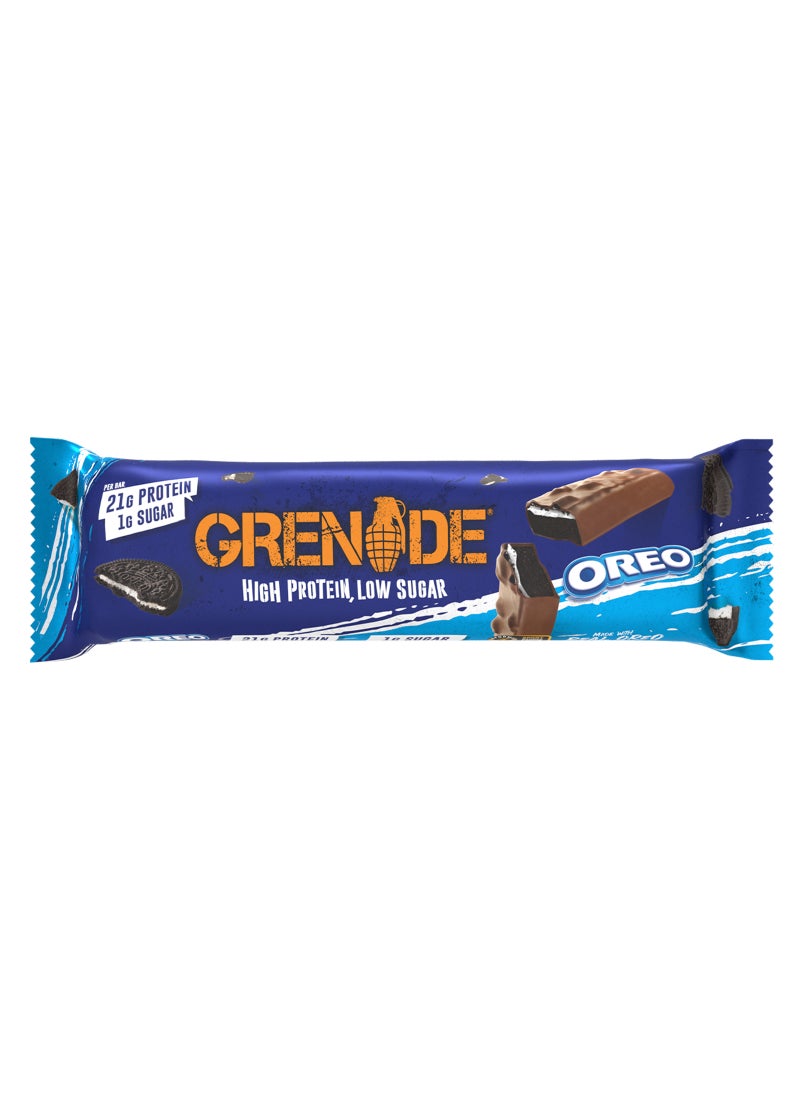 Grenade Oreo Protein Bar 60g (21g Protein)  - Image 1
