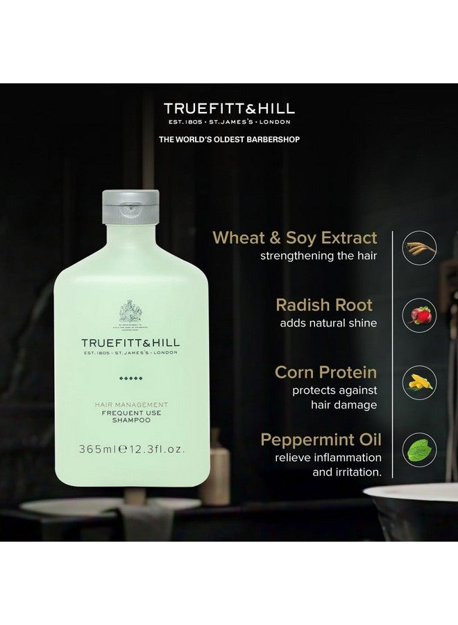 Truefitt & Hill Frequent Use Shampoo For Men 36Ml| Daily Use Shampoo| Hair Repair | Purifying Scalp| Sulphate Free Shampoo|Specially Curated For Mens.  - Image 3