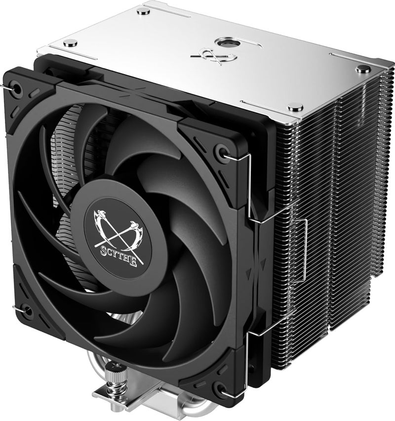 Scythe Mugen 6 CPU Air Cooler, Intel LGA1700, LGA1151, AMD AM5, AM4 Support,120mm, Single Tower, Aluminium Top Cover (Scythe Mugen 6) - Image 4