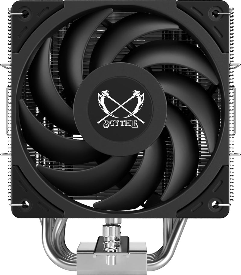 Scythe Mugen 6 CPU Air Cooler, Intel LGA1700, LGA1151, AMD AM5, AM4 Support,120mm, Single Tower, Aluminium Top Cover (Scythe Mugen 6) - Image 2