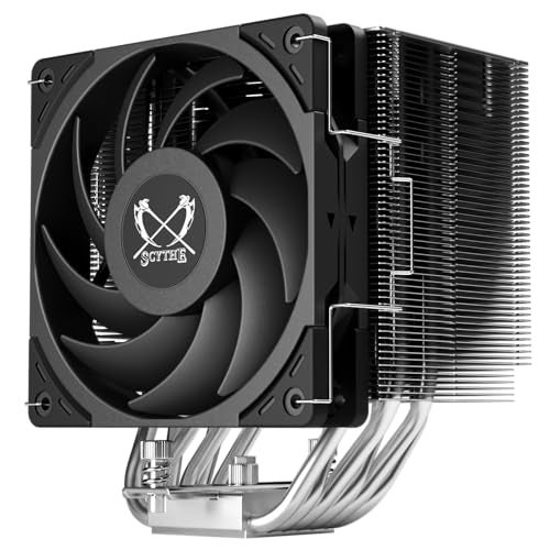 Scythe Mugen 6 CPU Air Cooler, Intel LGA1700, LGA1151, AMD AM5, AM4 Support,120mm, Single Tower, Aluminium Top Cover (Scythe Mugen 6) - Image 1