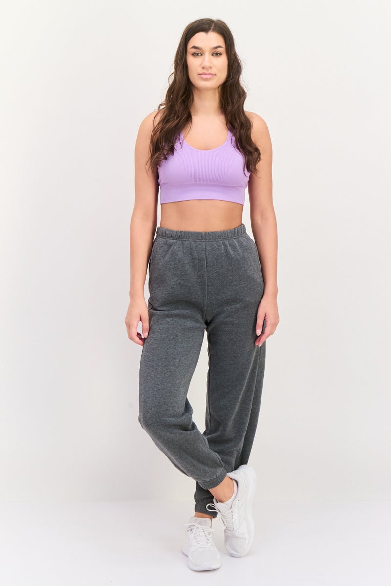 Fit Collective Women Sportswear Fit Training Sweatpants, Grey - Image 4