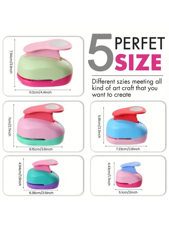 2 Inch Circle Paper Punch 5 Sizes For Scrapbooking Card Making DIY Photo Albums Office Supplies - Image 4