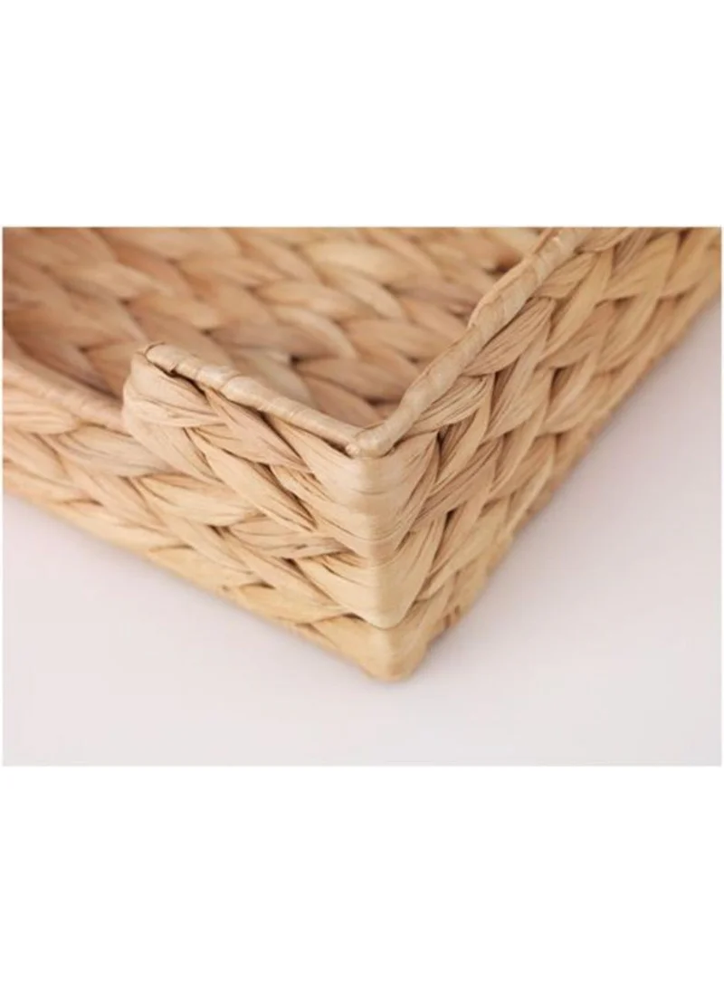 أيكيا Napkin Holder Meridyendukkan Wicker Napkin Holder 18X18 cm Napkin Holder