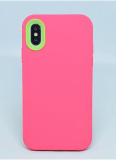 iPhone X Case Soft Flexible Silicone With inside Frame Camera Protected Back Cover