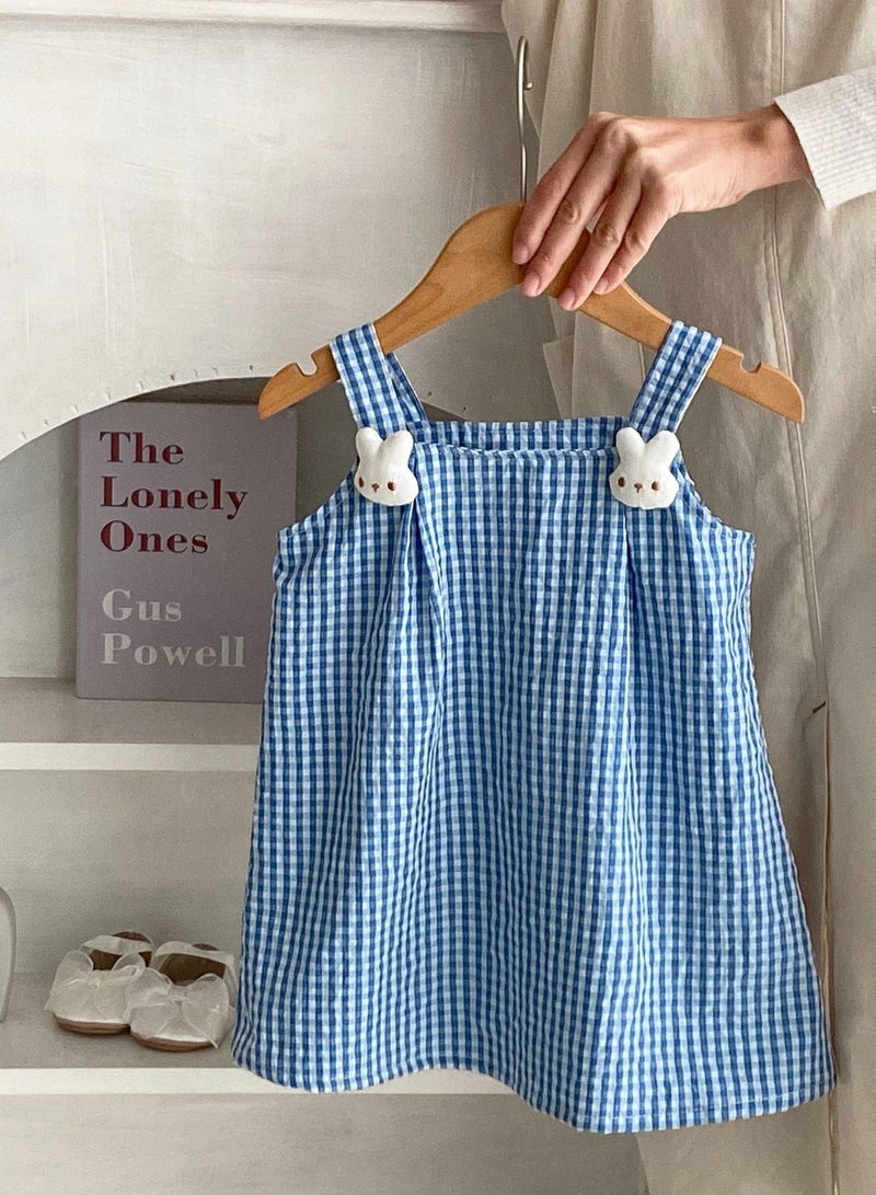 DOOKOO Baby Girls Casual Dresses Summer Outfits   Breathable Cartoon Printed Clothing - Image 3