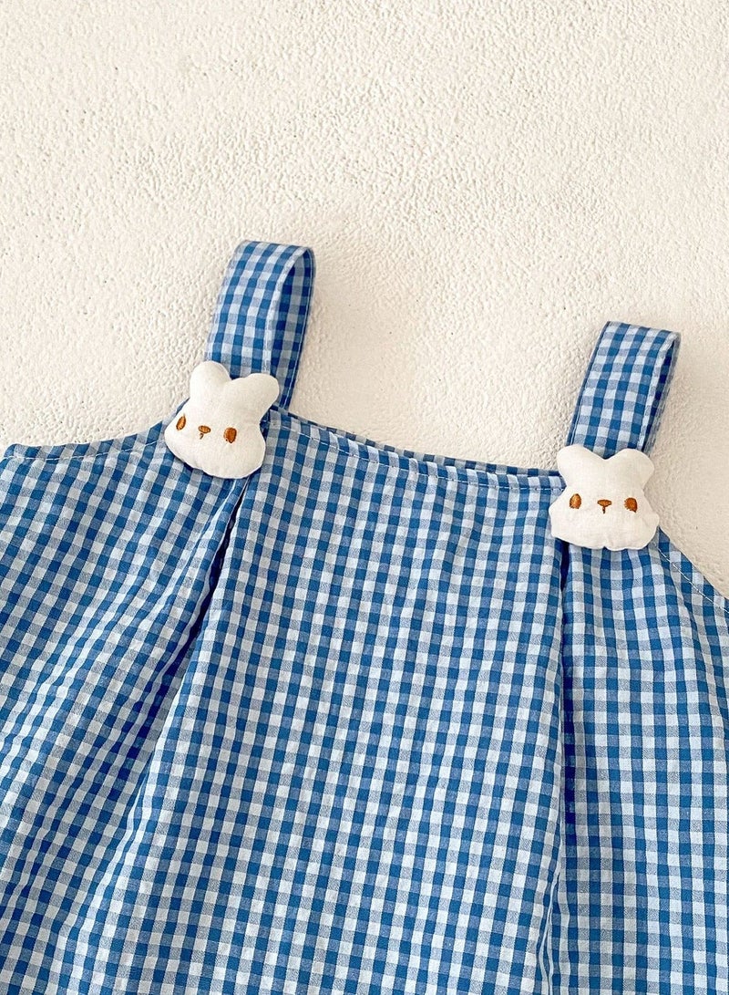 DOOKOO Baby Girls Casual Dresses Summer Outfits   Breathable Cartoon Printed Clothing - Image 5