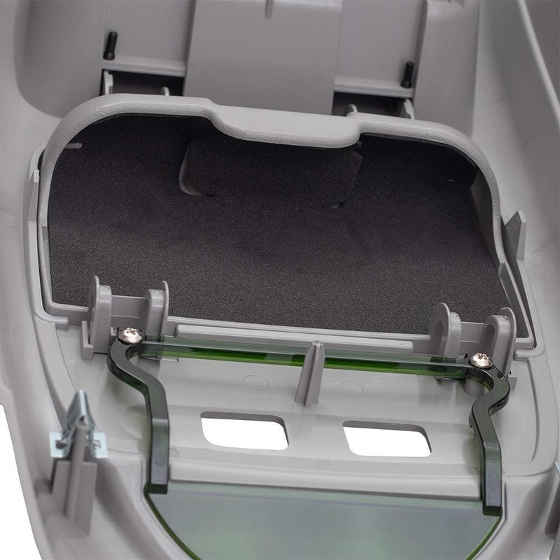 Brock Replacement Overhead Roof Ceiling Console Gray Compatible with 2002-2004 F250 F350 F450 Super Duty Pickup Truck w/out Sunroof 2C3Z 25519A70 AAC - Image 4
