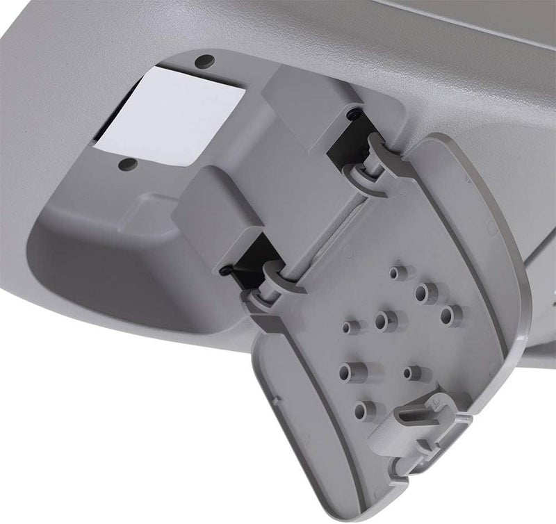 Brock Replacement Overhead Roof Ceiling Console Gray Compatible with 2002-2004 F250 F350 F450 Super Duty Pickup Truck w/out Sunroof 2C3Z 25519A70 AAC - Image 3