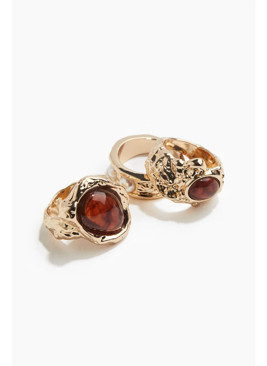 اتش اند ام 3-Pack Rings