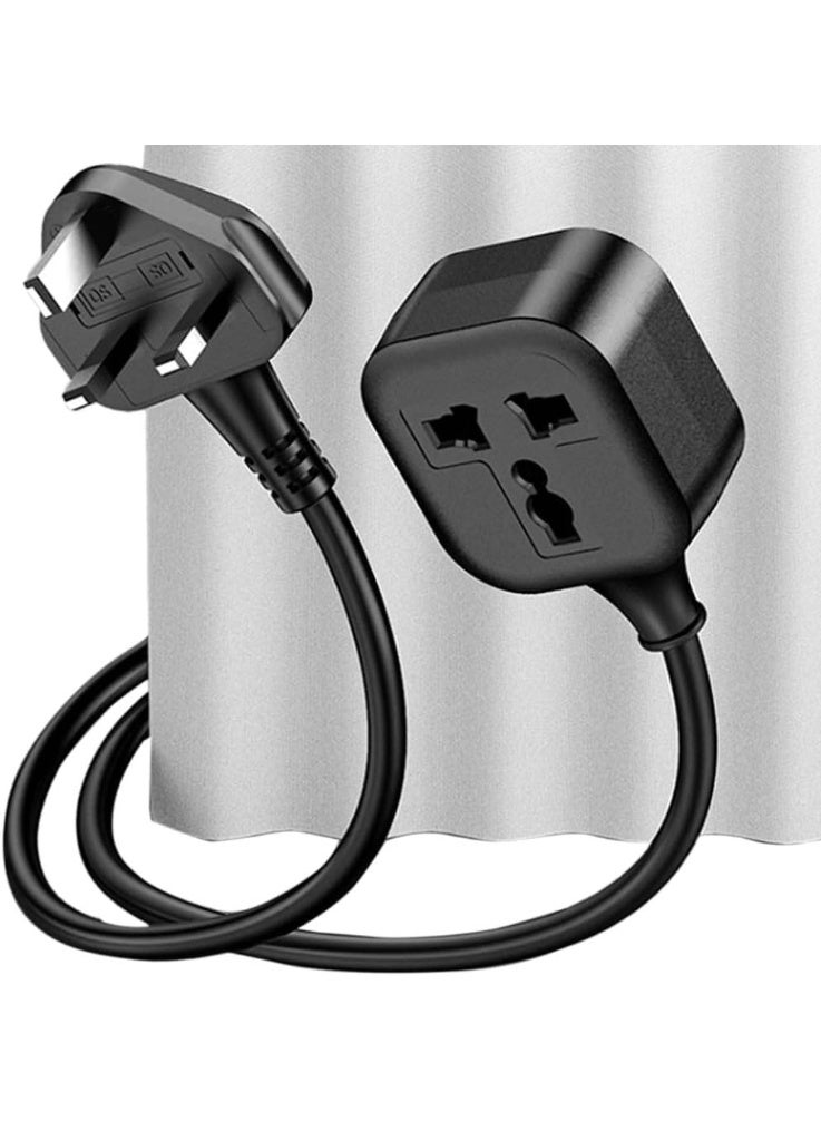 يسيدو كابل تمديد بمقبس طاقة عالمي Yesido MC28 بقدرة 3250 واط مع قابس بريطاني بطول 2 متر - Image 1