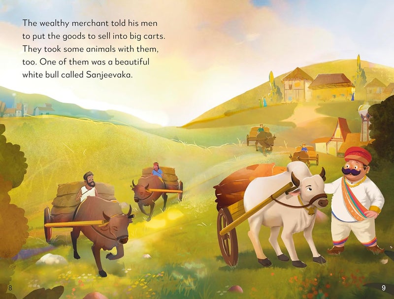 The Lion and the Bull Read It Yourself (Level 4 Fluent Reader) - Image 3