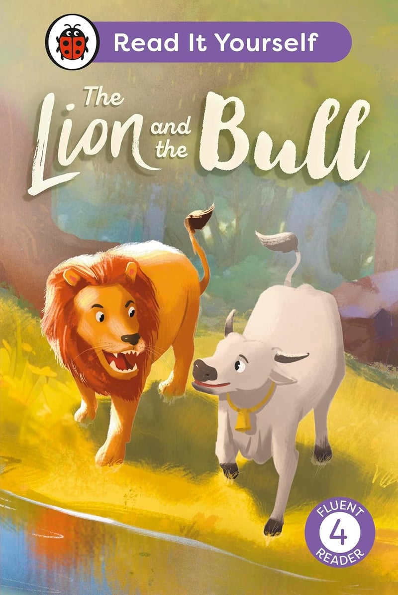 The Lion and the Bull Read It Yourself (Level 4 Fluent Reader) - Image 1