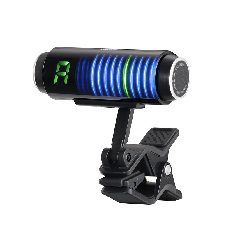 Korg - SH-CS100 Custom Shop Series Sledgehammer Clip-on Guitar Tuner - Black - Image 1