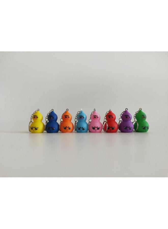 Manufacturers To Map To Sample Vinyl Toy Key Chain Pendant Pinch Call Pen Set Luminous Toy Sample-Color:Key Chain Pendant  - Image 1
