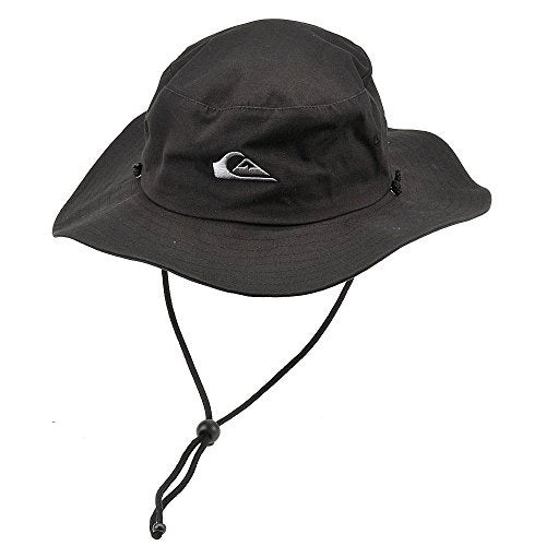 Quiksilver mens Bushmaster Protection Floppy Visor Bucket Sun Hat, Black, Small-Medium US - Image 3
