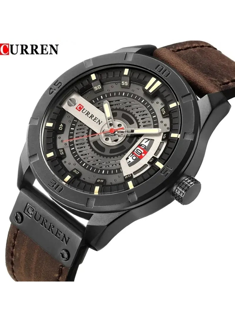 CURREN - CURREN 8301 Luxury Brand Waterproof Quartz Watches Classic sport Tactical Luminous Male Watch - Image 1