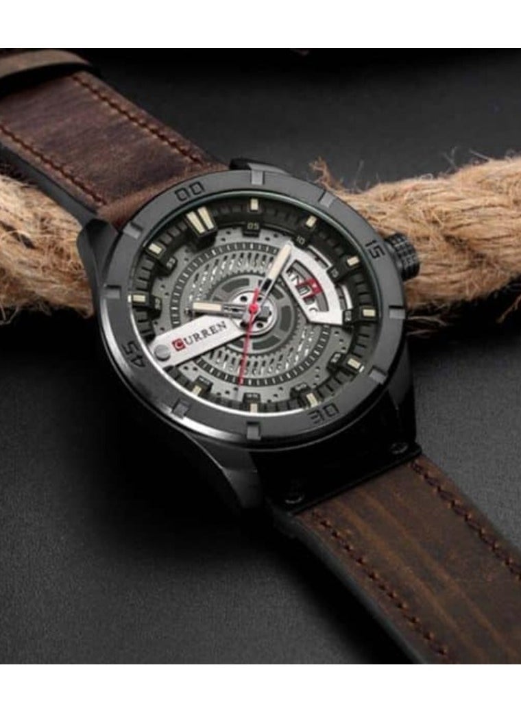 CURREN - CURREN 8301 Luxury Brand Waterproof Quartz Watches Classic sport Tactical Luminous Male Watch - Image 1