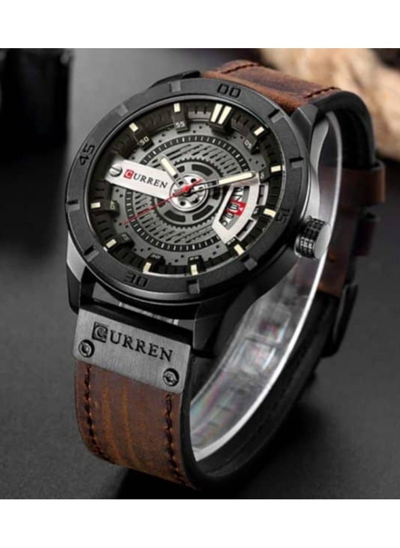 CURREN - CURREN 8301 Luxury Brand Waterproof Quartz Watches Classic sport Tactical Luminous Male Watch - Image 1