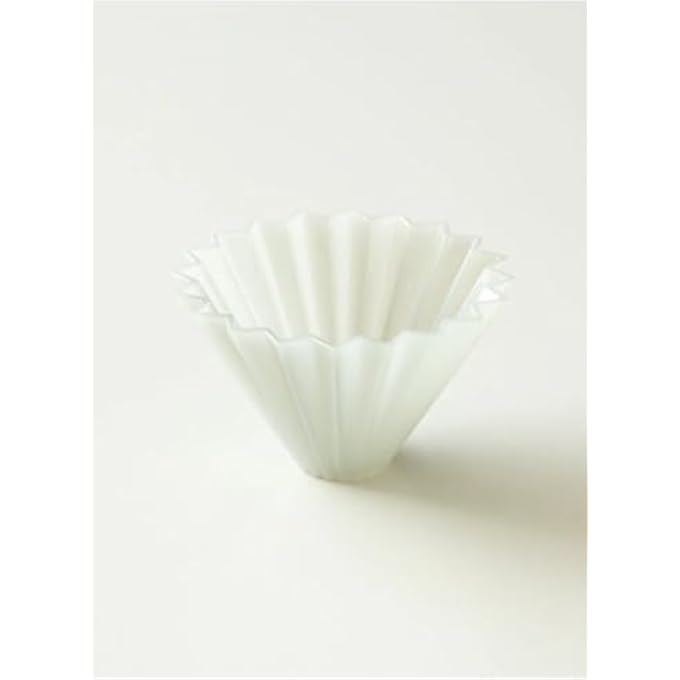 Origami Dripper Air S Pour Over Coffee Maker  12 Cup Capacity  Includes Plastic Holder  As Resin  Compatible With Hario V60 Vcf01  Kalita Wave 155 Filters  Matt Grey - Image 4