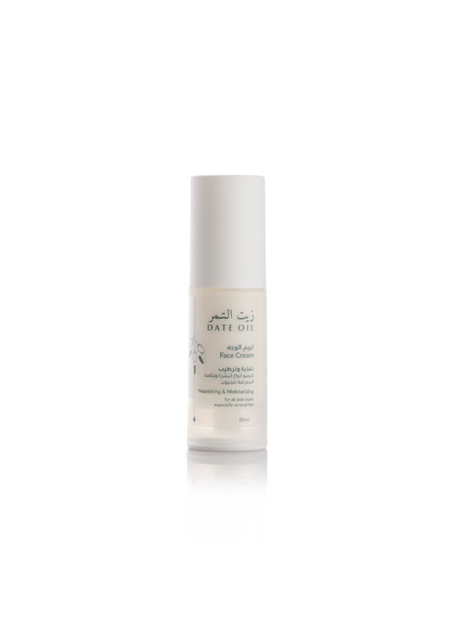 Date Oil Face Cream - Hydrating (for all skin types) - Image 1