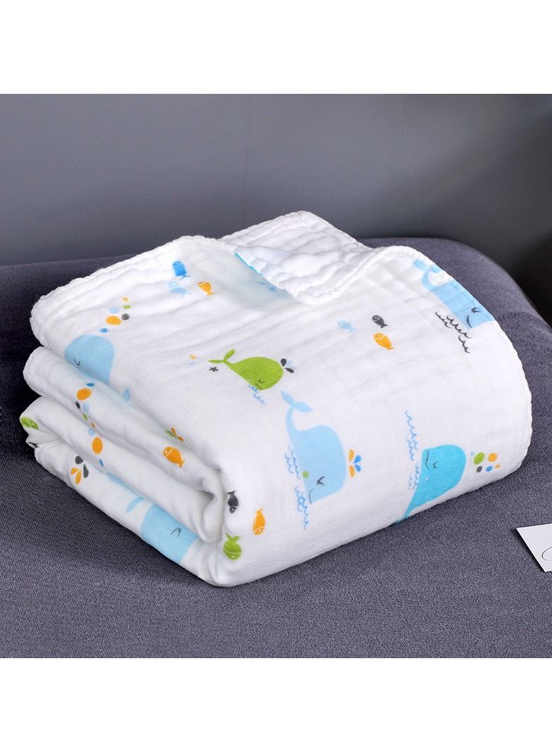 Pure Cotton Cartoon Printed Bath Towels
