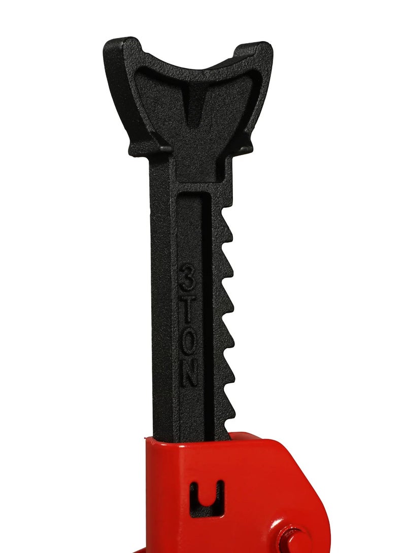 2 Piece Pair 3 Ton Heavy Duty Adjustable Jack Stand