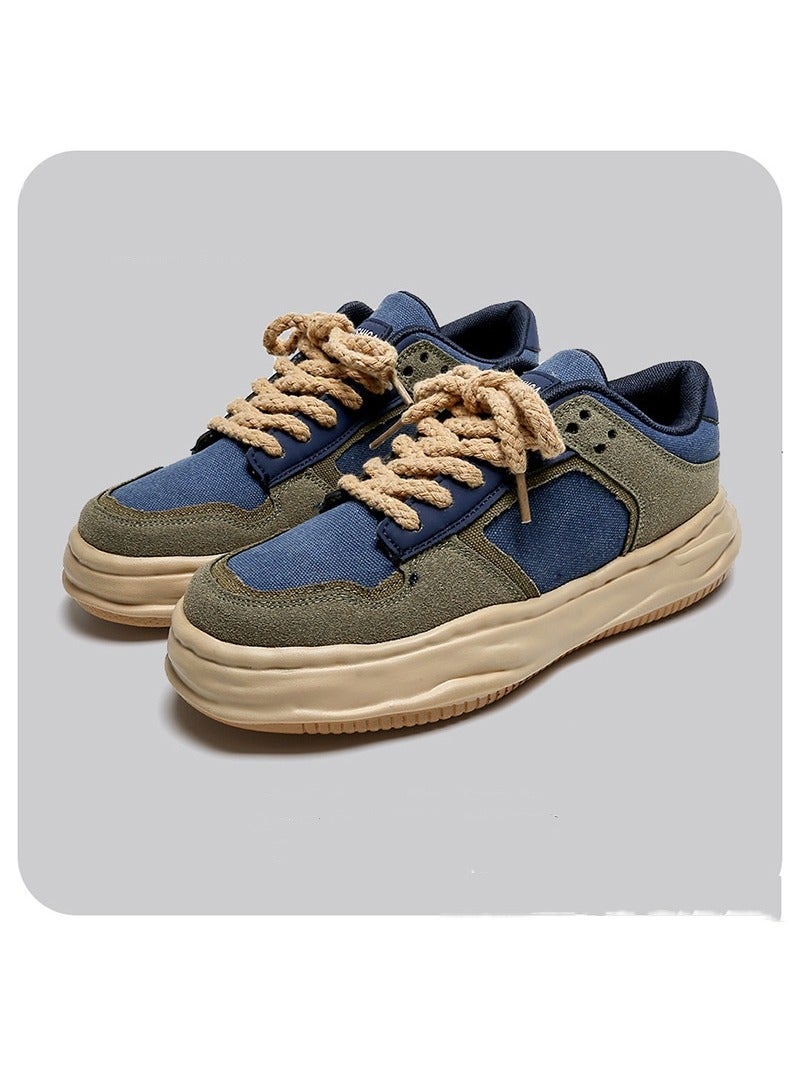 KUYING New Thick Sole Elevated Board Shoes  - Image 1