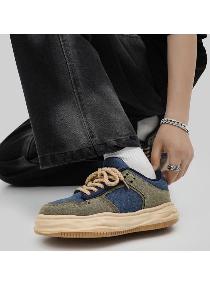 KUYING New Thick Sole Elevated Board Shoes  - Image 3