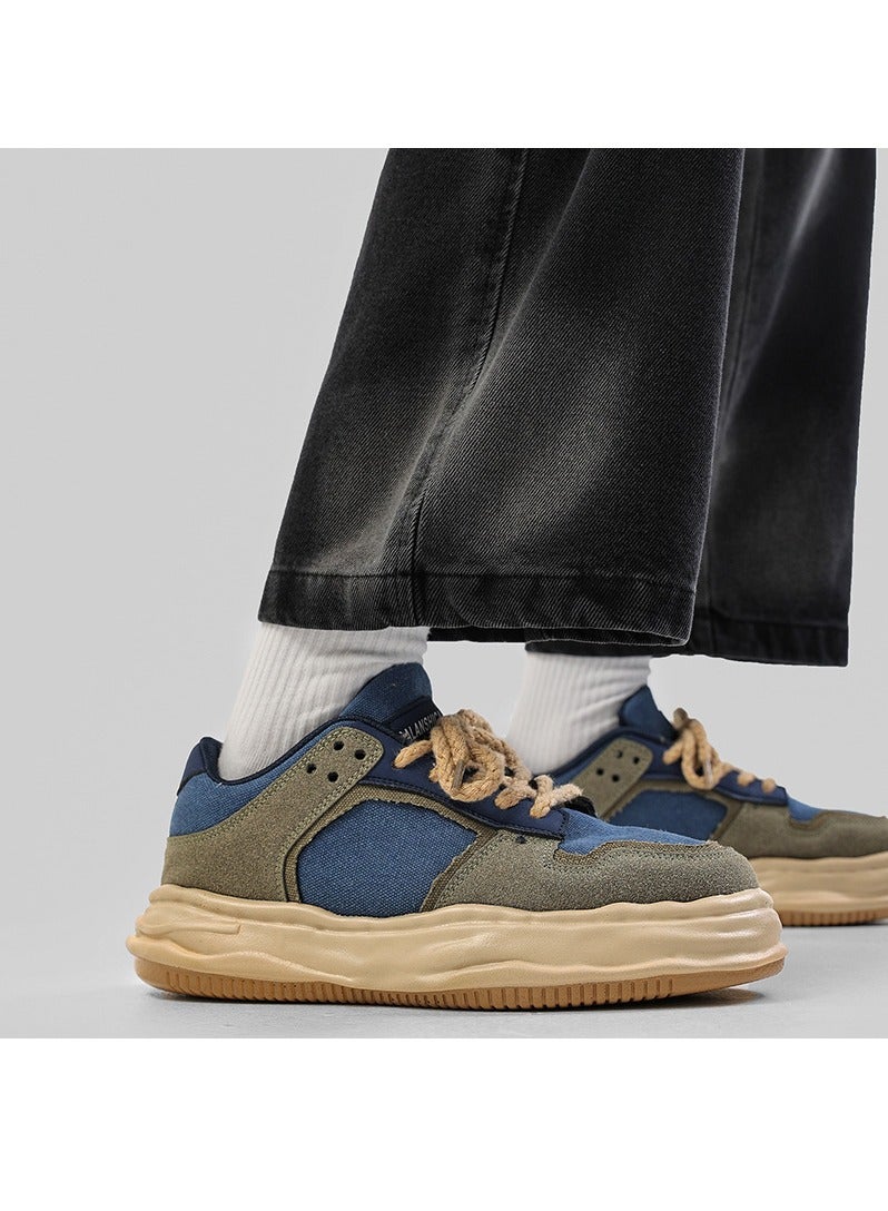 KUYING New Thick Sole Elevated Board Shoes  - Image 2
