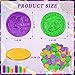 Fullive 120 PCS Mardi Gras Decorations 14 in Plastic Gold Coins Purple Gold Green Mardi Gras Coins Fake Coins Mardi Gras Tokens Mardi Gras Party Supplies Costume Accessories for Parade Maskquerade - Image 4