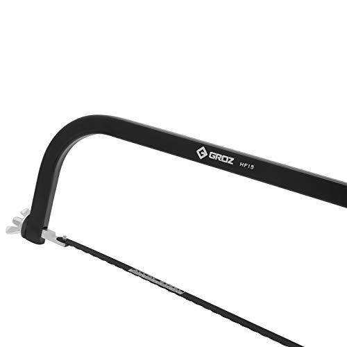 GROZ HF/15/BS Hacksaw Aluminium Die Cast Handle With Tubular Frame - Image 4