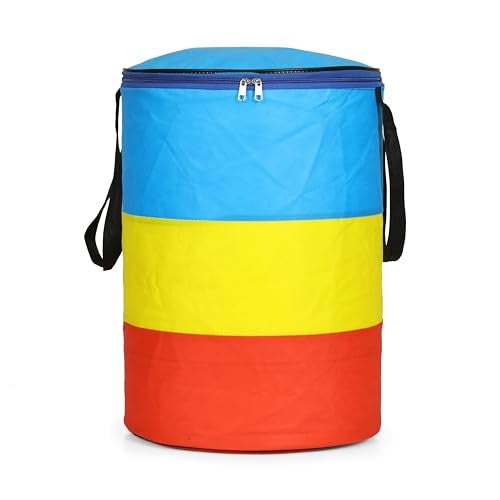 BB BACKBENCHERS Laundry Bag/Laundry Basket/Clothes Storage Box/Storage Basket/Storage Bag With Zipper 45L - Image 1