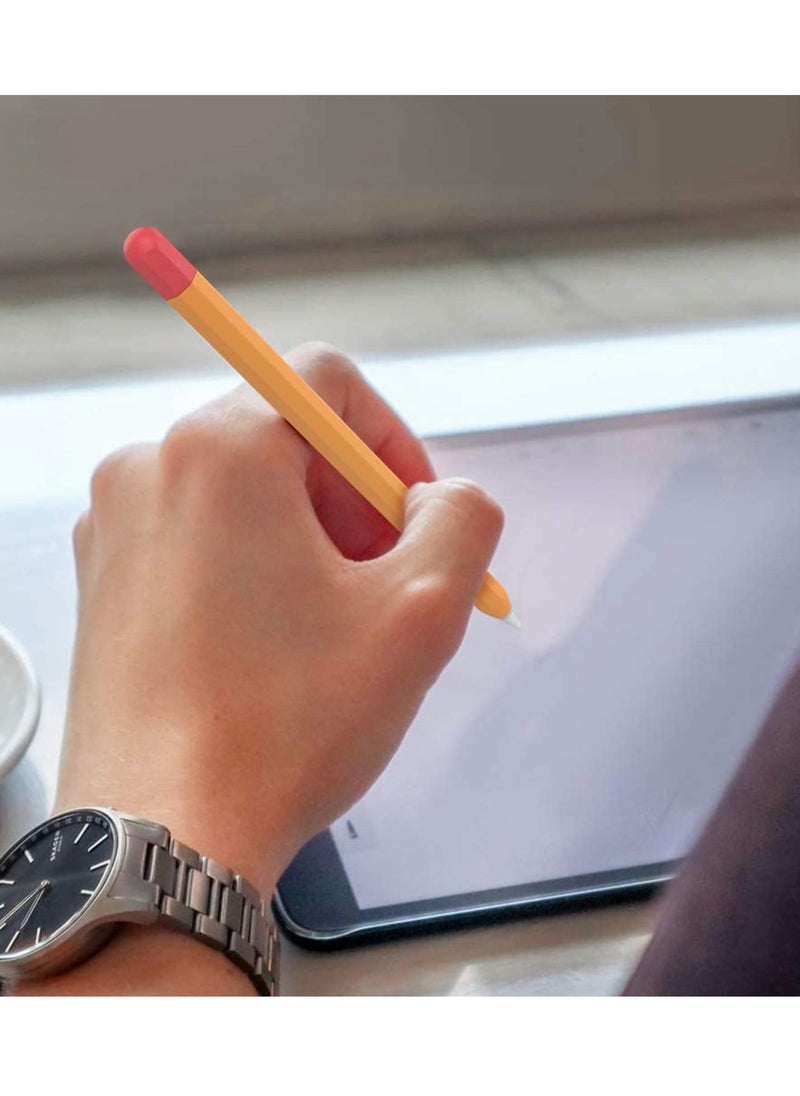 Generic - Apple Pencil 2 Case Cover | Shockproof Silicone Sleeve Protector with Anti-Slip Grip | Compatible with iPad Pro | Protective Holder for Stylus Pen - Image 1