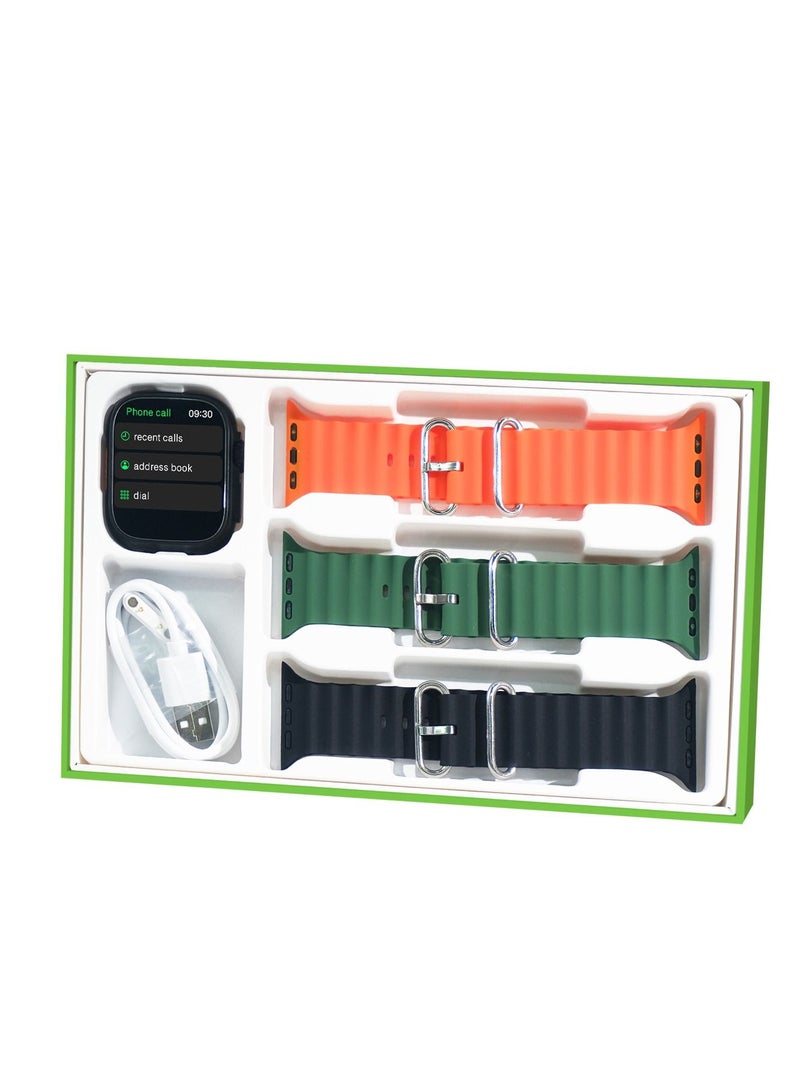 Modio 4G Ultra Max 2.2 Inch HD Display Smart Watch for Men's and Women's Black - Image 1