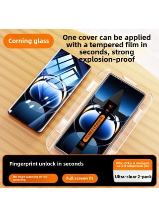 For Opporeno12 Tempered Film 11 Reno9pro10/13 Mobile Phone Film Oppofindx8/x6/x5-Color:Second-stick Dust-free Warehouse [ultra-clear 2-piece Pack]Upgraded 50 Times Explosion-proofFingerprint Unlocks In SecondsThe Success Rate Of Applying The Film Is 99%]-Size:OPPO Find X8 Pro - pzsku/Z7589343FEADD30081105Z/45/1746233170/871de98c-16b9-4300-b23c-954447398e40