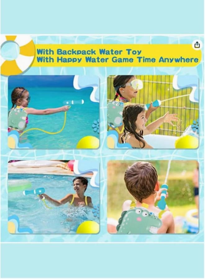 Backpack Water Gun Toys Blaster For Kids Pool Tank Super Soaker - Image 2