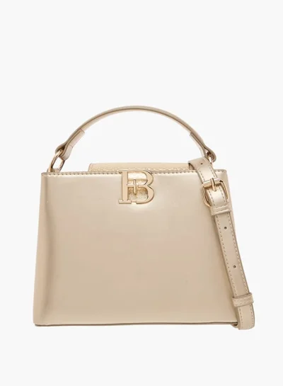 Flora Bella By Shoexpress Womens Monogram Crossbody Bag With Zip Closure And Single Handle