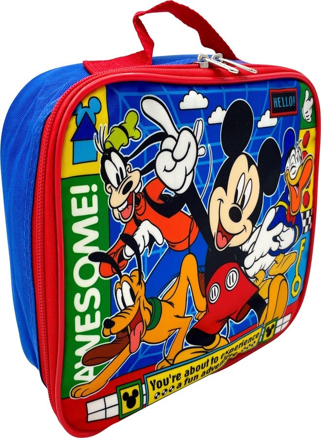 Ruz Disney/Marvel Licensed Kids Insulated Lunch Box (Mickey-Blue) - Image 2