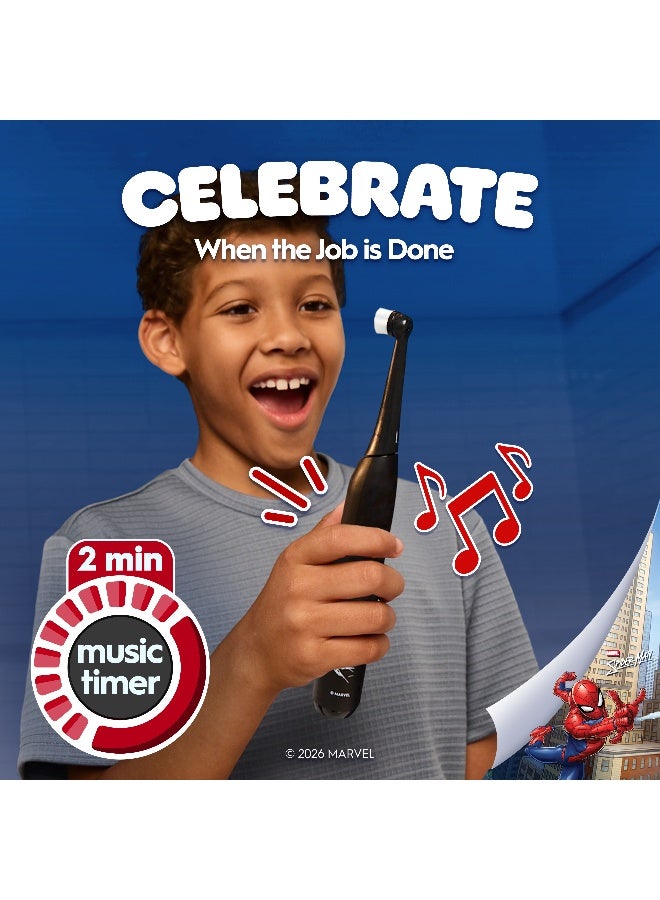 Oral-B IO 2 Kids Spider-Man Electric Toothbrush - Image 3