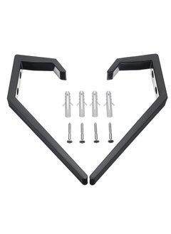 Excefore Helmet Holder Helmet Holder Hook Jacket Bags Wall Mount Cloth Display Rack Hanger 2PCS  - Image 4