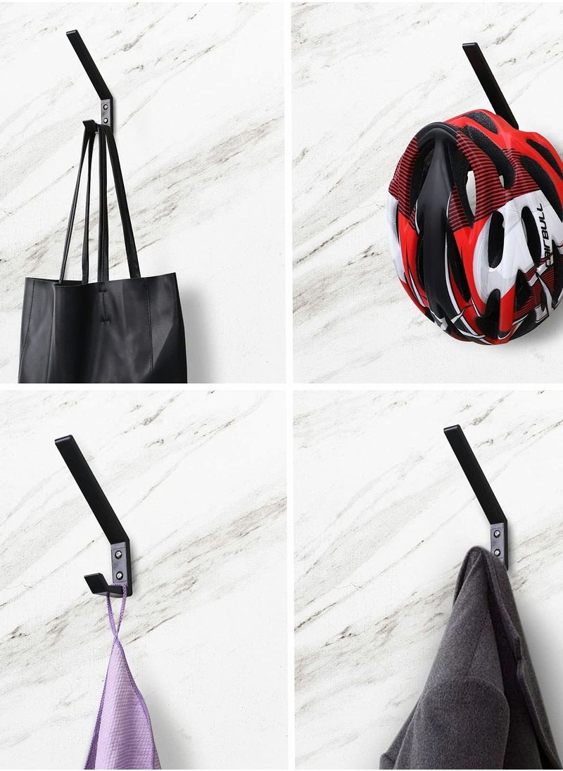Excefore Helmet Holder Helmet Holder Hook Jacket Bags Wall Mount Cloth Display Rack Hanger 2PCS  - Image 2