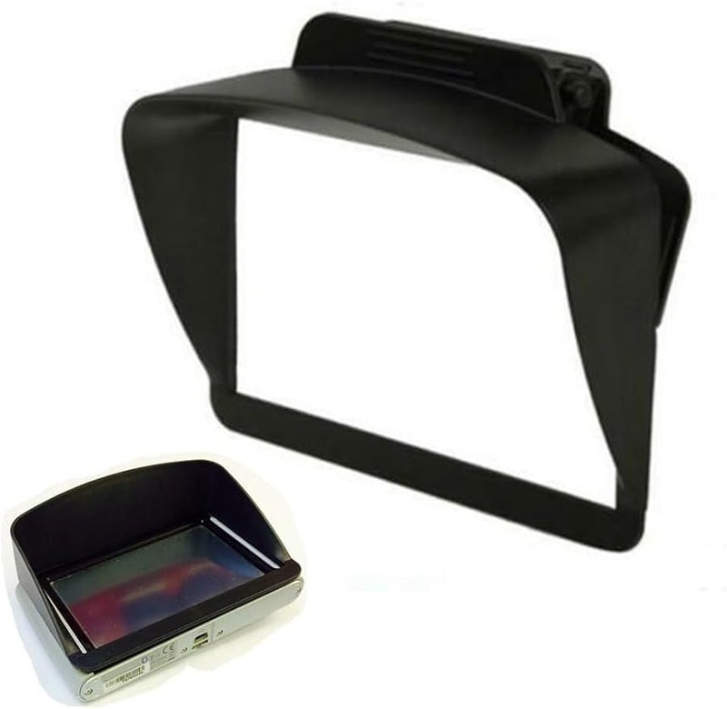 5 Inch GPS Sun Shade Visor Anti Glare Black Compatible with Tomtom Garmin - Image 3